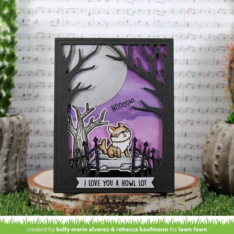 Lawn Fawn - Lawn Cuts - Wild Wolves-ScrapbookPal