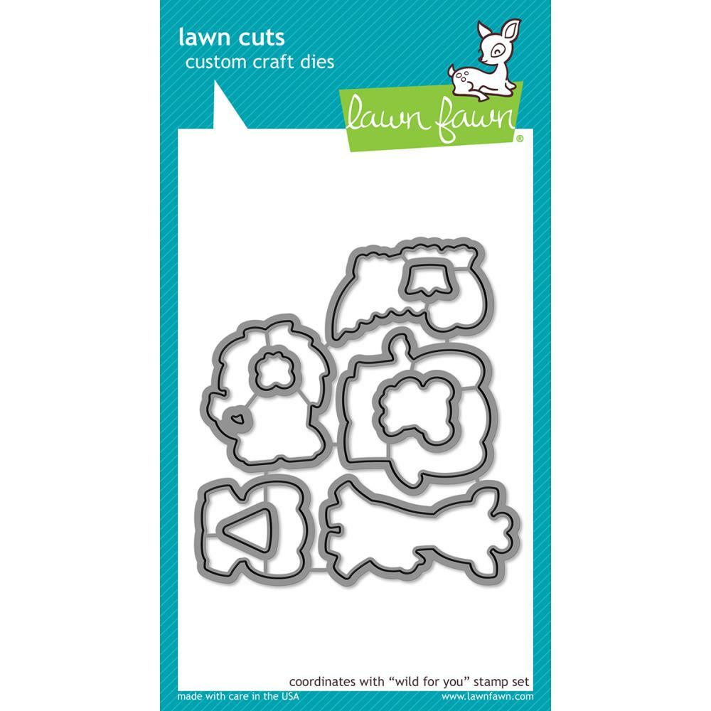 Lawn Fawn - Lawn Cuts - Wild for You-ScrapbookPal