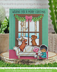 Lawn Fawn - Lawn Cuts - Window Scene: Winter-ScrapbookPal