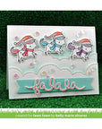 Lawn Fawn - Lawn Cuts - Winter Big Scripty Words-ScrapbookPal