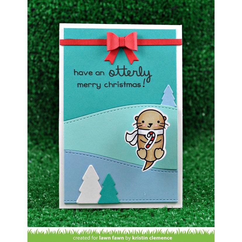 Lawn Fawn - Lawn Cuts - Winter Otter-ScrapbookPal