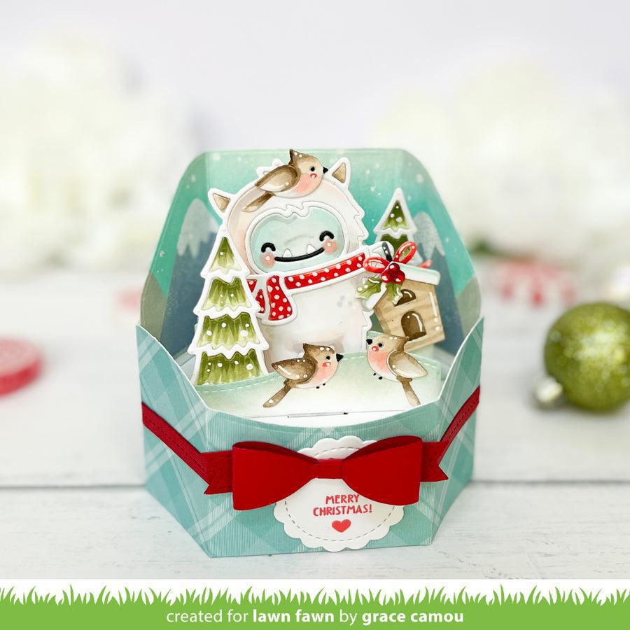 Lawn Fawn - Lawn Cuts - Winter Yeti-ScrapbookPal
