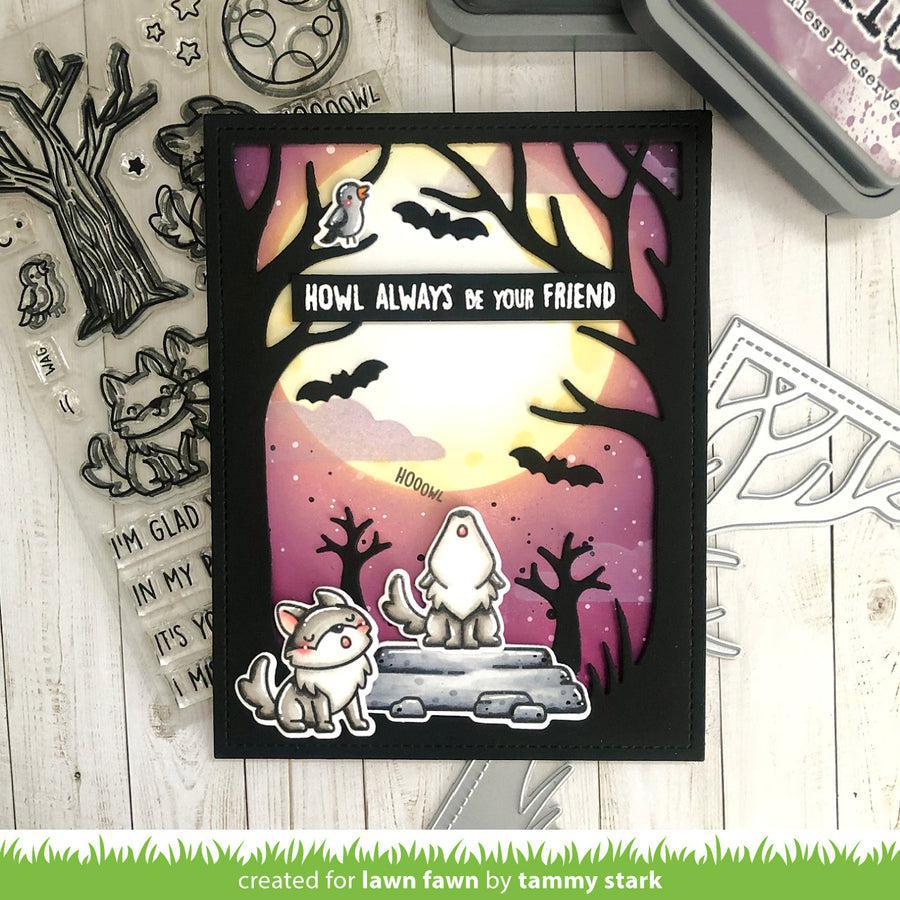 Lawn Fawn - Lawn Cuts - Wolf Before &#39;N Afters-ScrapbookPal
