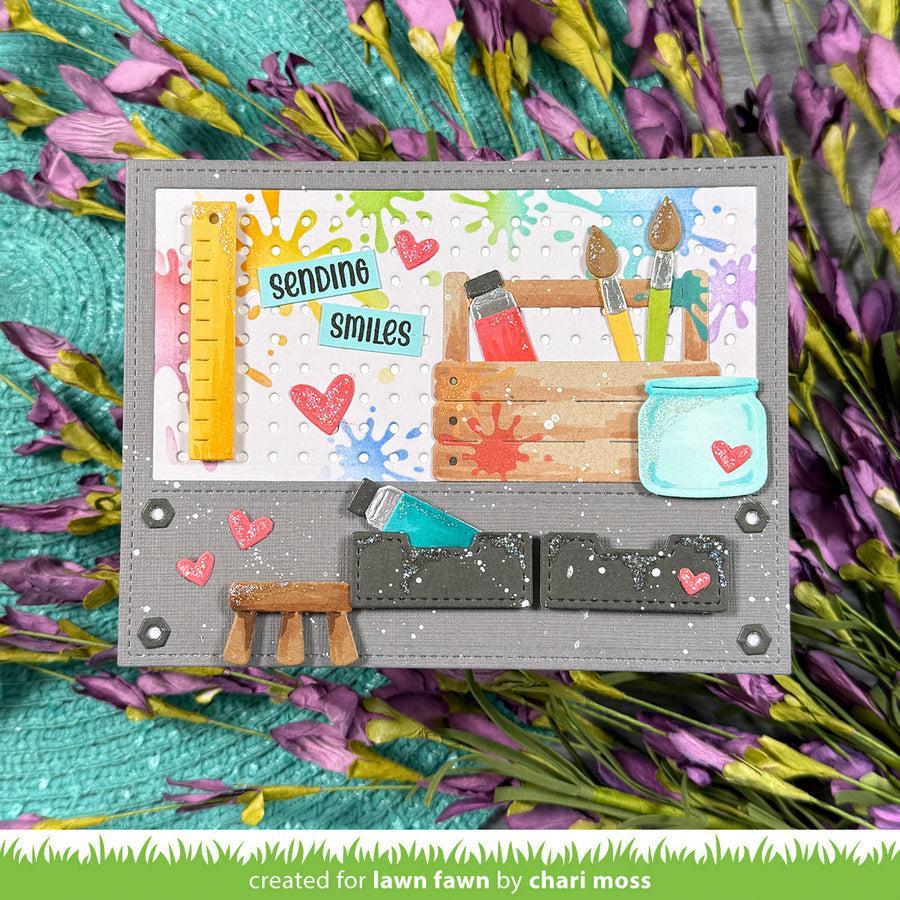 Lawn Fawn - Lawn Cuts - Workshop Backdrop: Landscape-ScrapbookPal