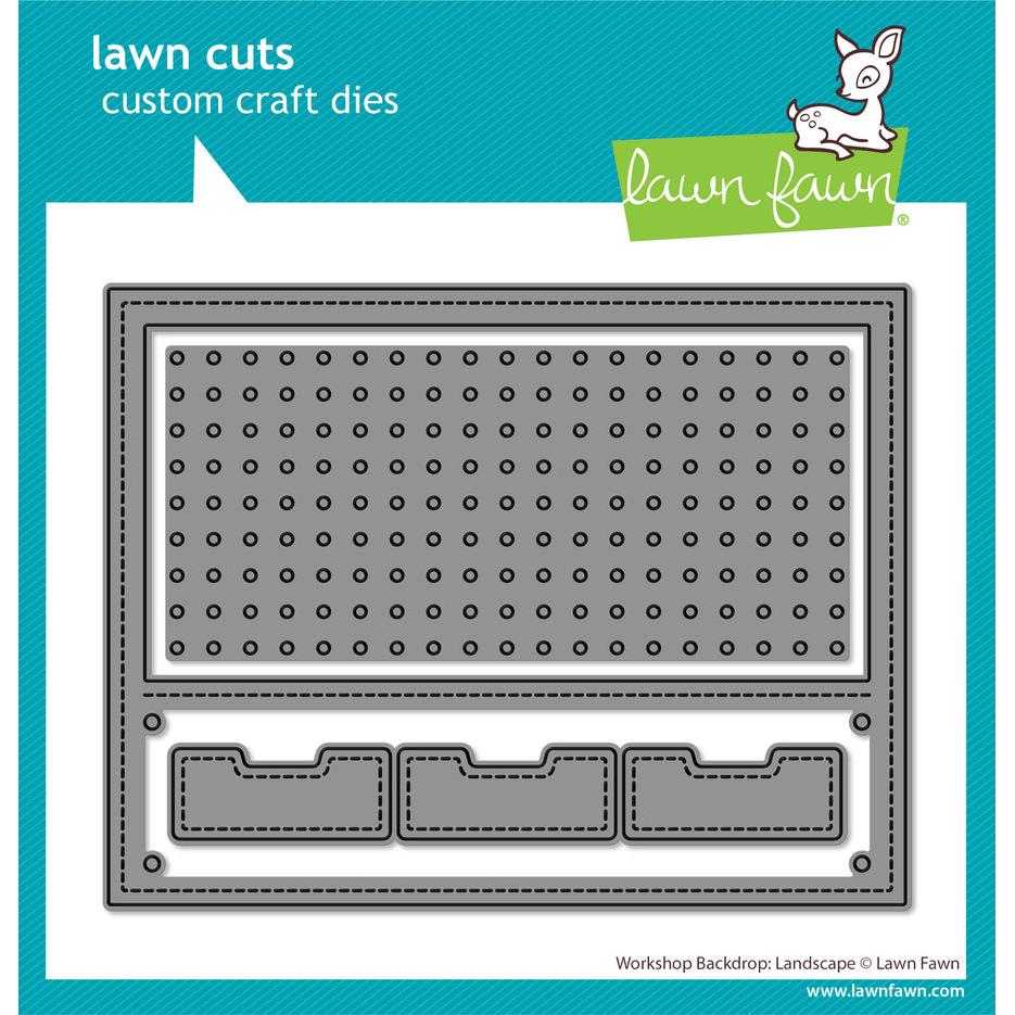 Lawn Fawn - Lawn Cuts - Workshop Backdrop: Landscape-ScrapbookPal
