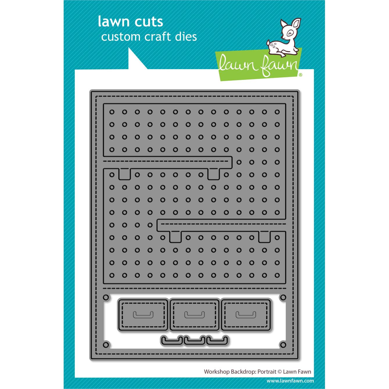 Lawn Fawn - Lawn Cuts - Workshop Backdrop: Portrait-ScrapbookPal