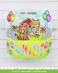 Lawn Fawn - Lawn Cuts - Yappy Birthday-ScrapbookPal