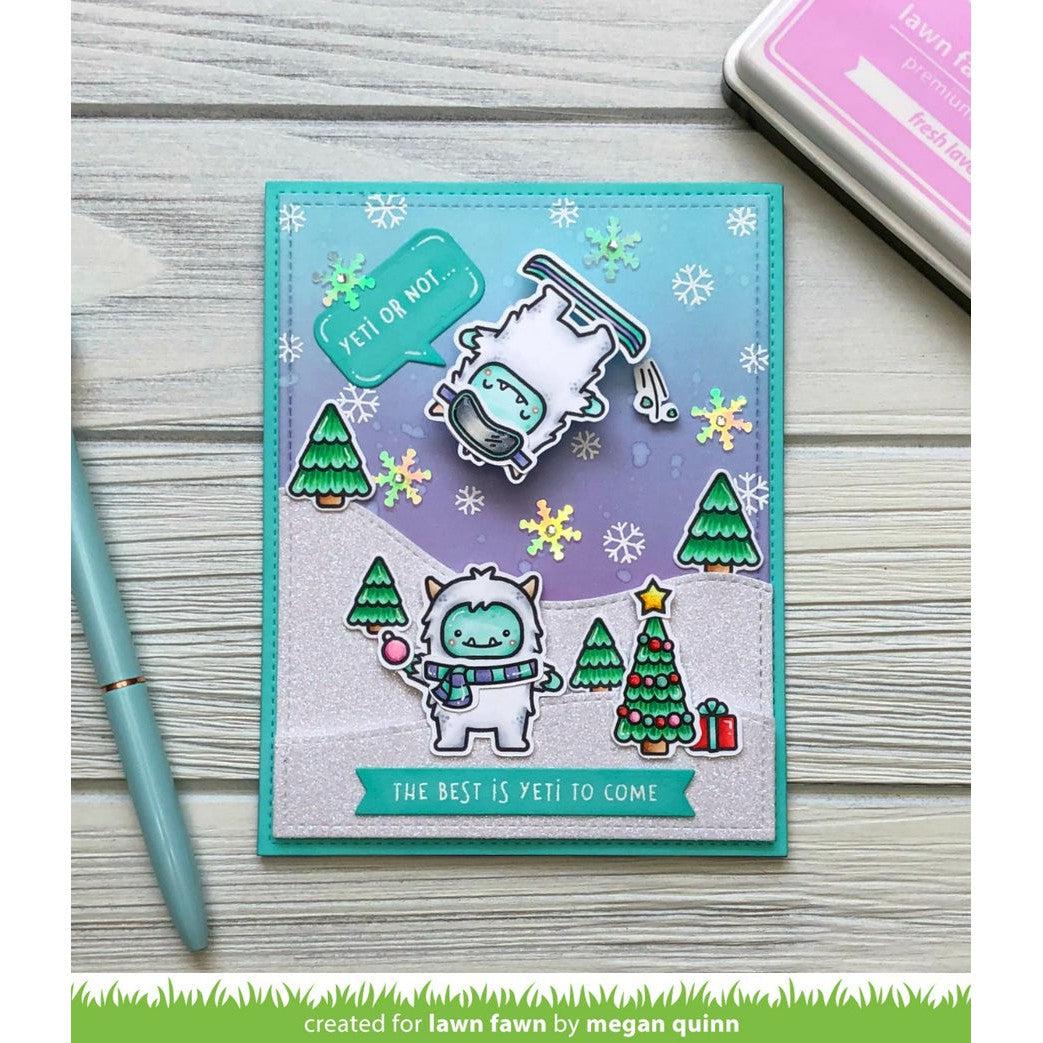 Lawn Fawn - Lawn Cuts - Yeti or Not-ScrapbookPal