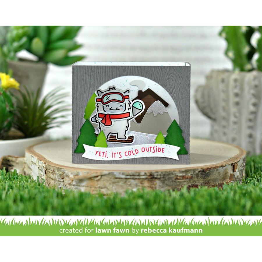Lawn Fawn - Lawn Cuts - Yeti or Not-ScrapbookPal