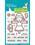 Lawn Fawn - Lawn Cuts - You Crow Girl-ScrapbookPal