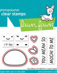 Lawn Fawn - Lawn Cuts - You Mean So Mochi-ScrapbookPal