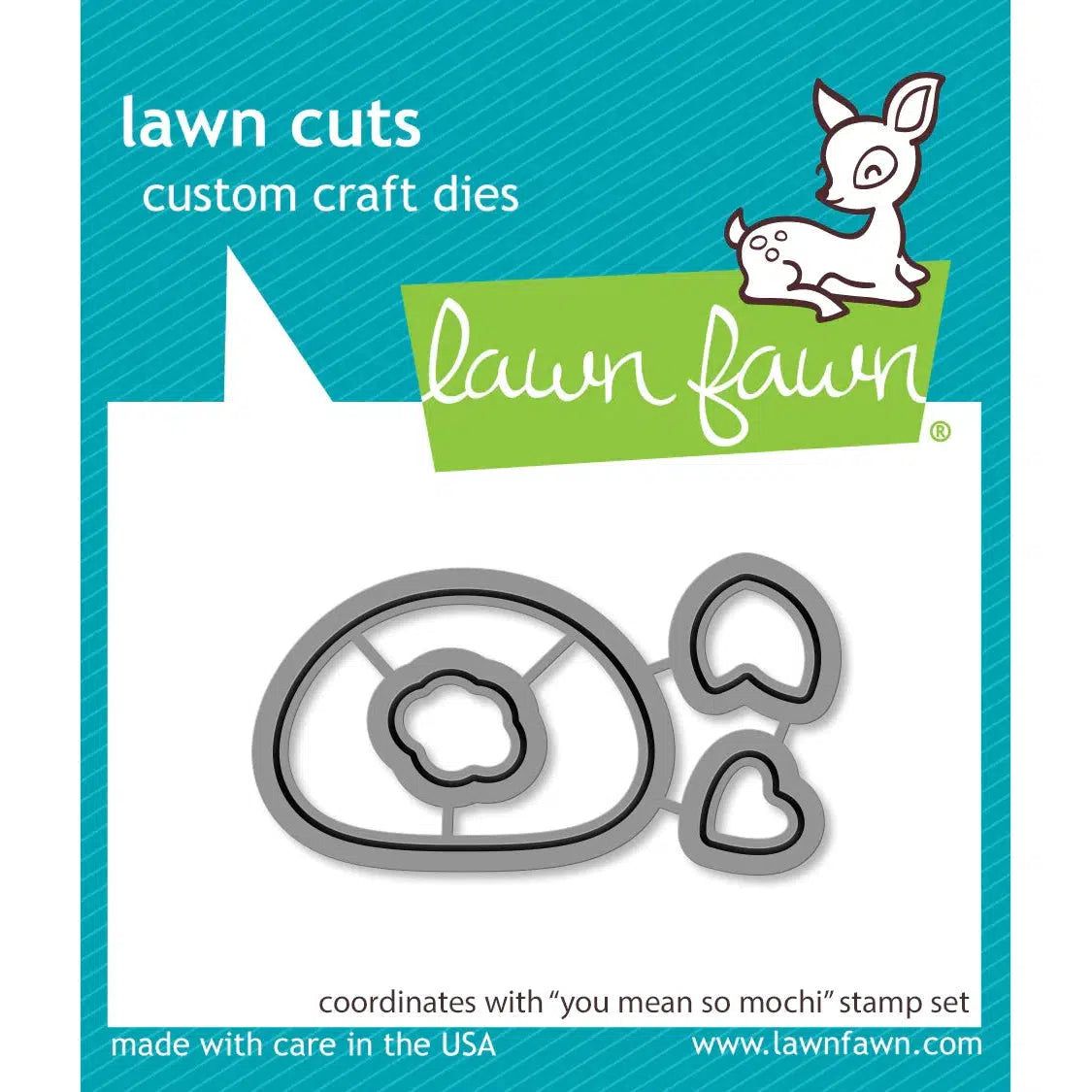 Lawn Fawn - Lawn Cuts - You Mean So Mochi-ScrapbookPal