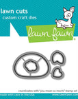 Lawn Fawn - Lawn Cuts - You Mean So Mochi-ScrapbookPal