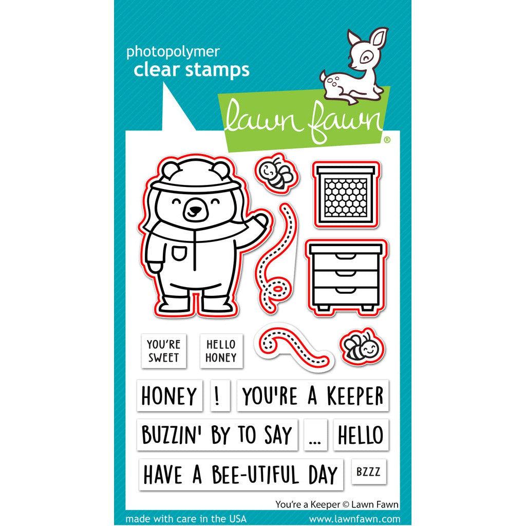 Lawn Fawn - Lawn Cuts - You're A Keeper-ScrapbookPal