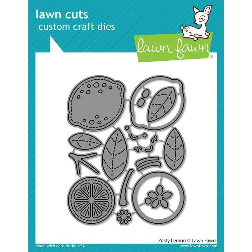 Lawn Fawn - Lawn Cuts - Zesty Lemon-ScrapbookPal