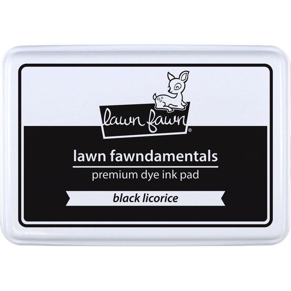 Lawn Fawn - Lawn Dye Inks - Black Licorice-ScrapbookPal