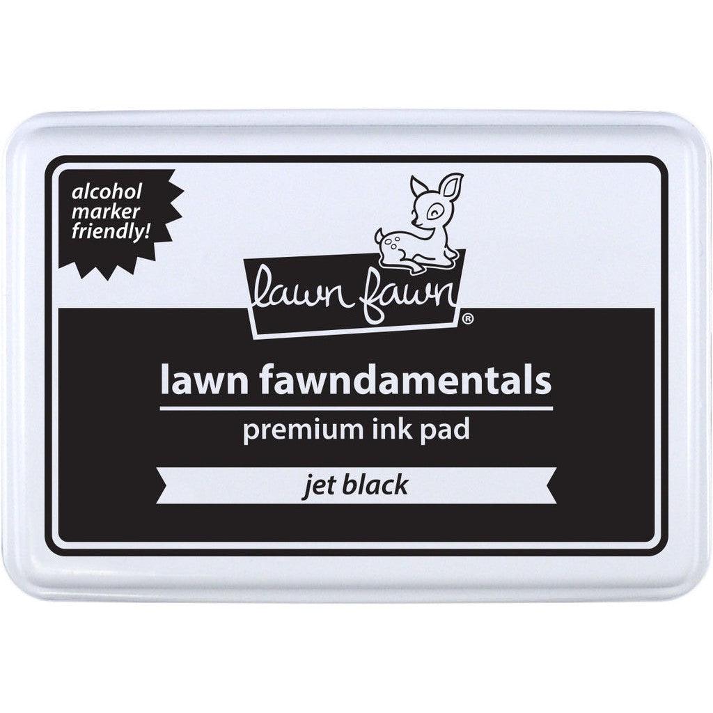 Lawn Fawn - Lawn Inks - Jet Black-ScrapbookPal