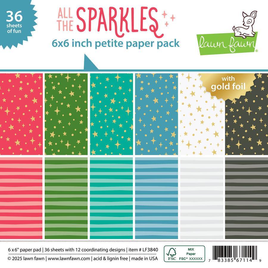 Lawn Fawn - Petite Paper Pack - All The Sparkles-ScrapbookPal
