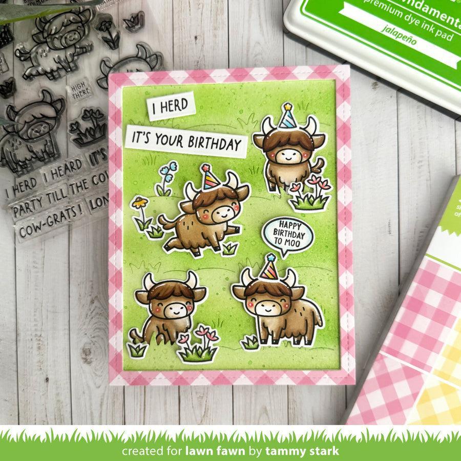 Lawn Fawn - Petite Paper Pack - Giddy For Gingham-ScrapbookPal
