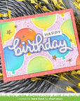 Lawn Fawn - Stencils - Balloon Background-ScrapbookPal