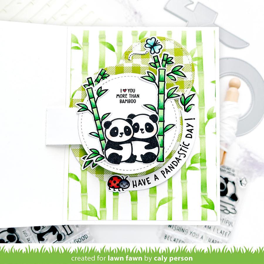 Lawn Fawn - Stencils - Bamboo-ScrapbookPal