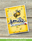 Lawn Fawn - Stencils - Bee Happy Background-ScrapbookPal