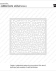 Lawn Fawn - Stencils - Cobblestone-ScrapbookPal