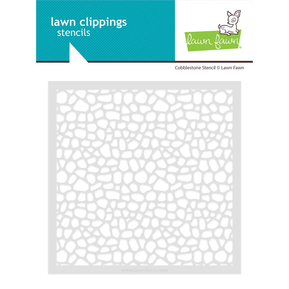 Lawn Fawn - Stencils - Cobblestone-ScrapbookPal