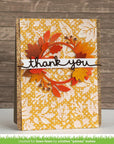 Lawn Fawn - Stencils - Fall Leaves Background-ScrapbookPal