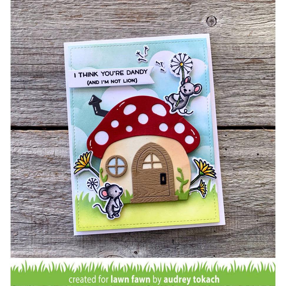 Lawn Fawn - Stencils - Grassy-ScrapbookPal