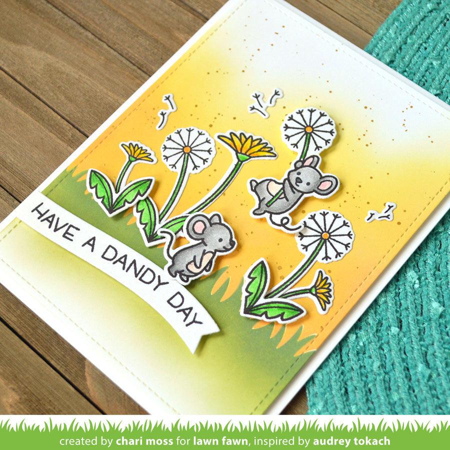 Lawn Fawn - Stencils - Grassy-ScrapbookPal