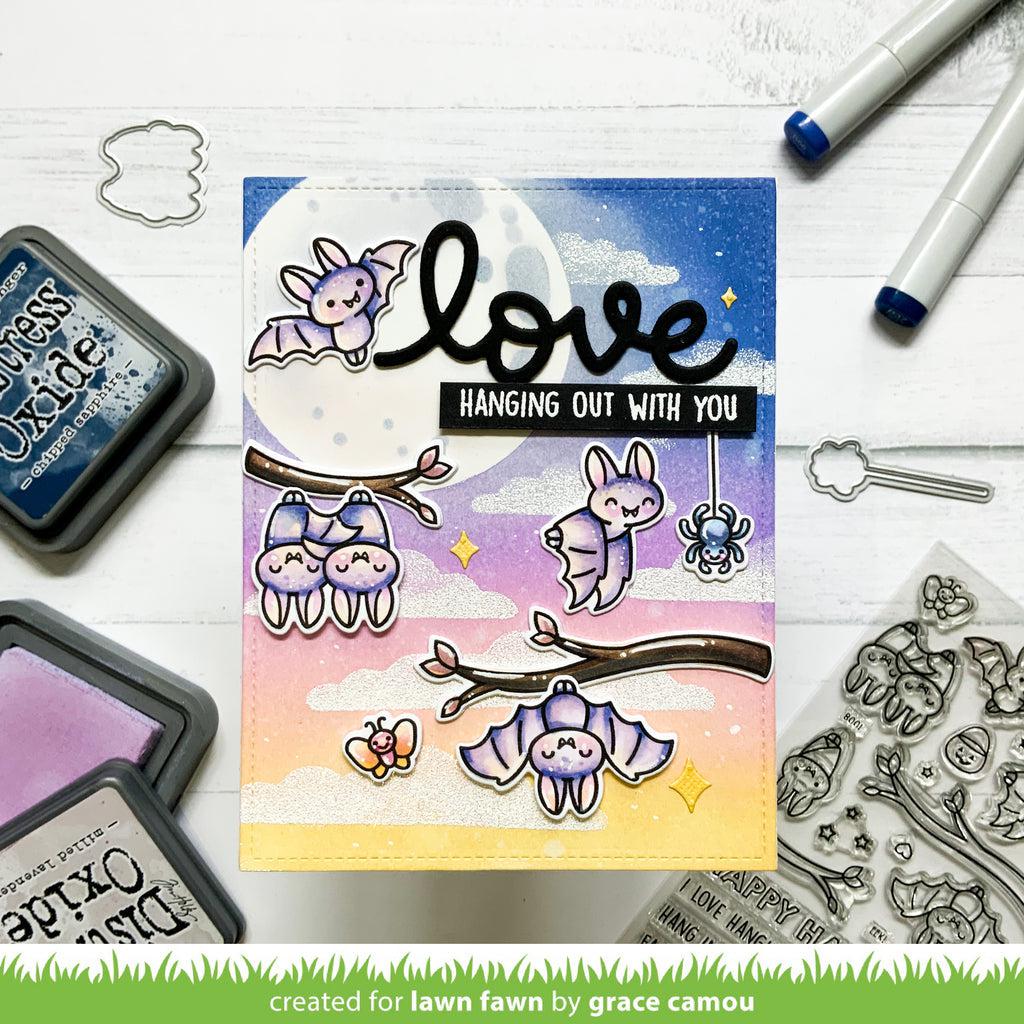 Lawn Fawn - Stencils - Nighttime Sky-ScrapbookPal