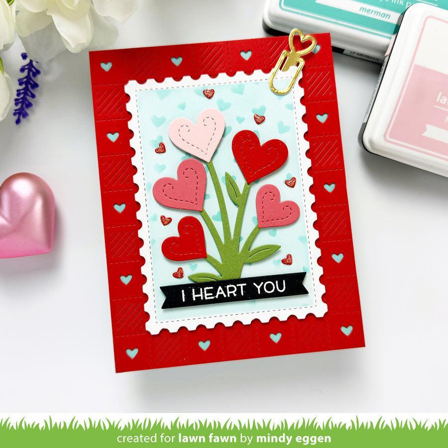 Lawn Fawn - Stencils - Postage Rectangle Stackables-ScrapbookPal