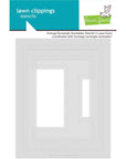 Lawn Fawn - Stencils - Postage Rectangle Stackables-ScrapbookPal