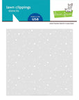 Lawn Fawn - Stencils - Snow Flurries Background-ScrapbookPal