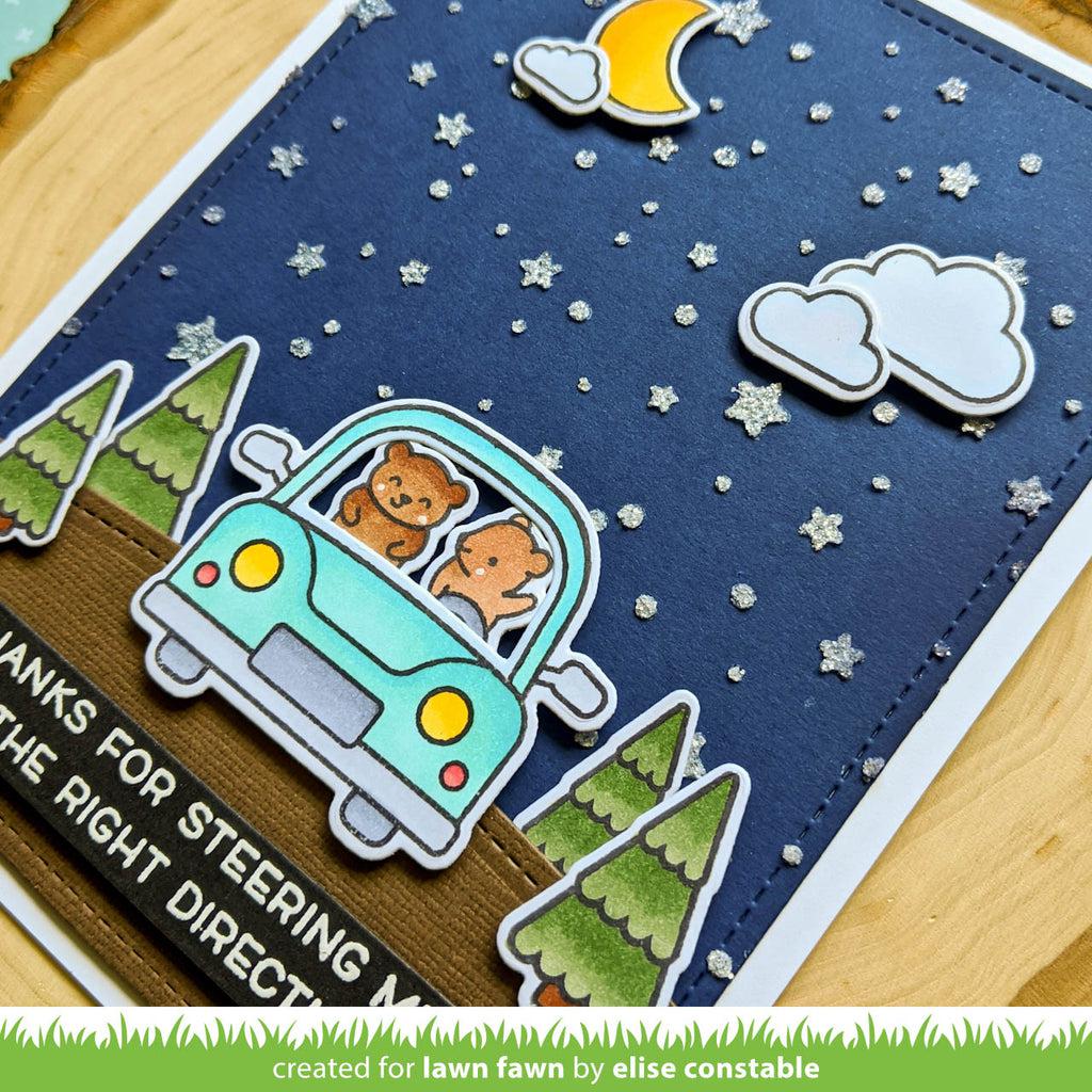 Lawn Fawn - Stencils - Starry Sky-ScrapbookPal