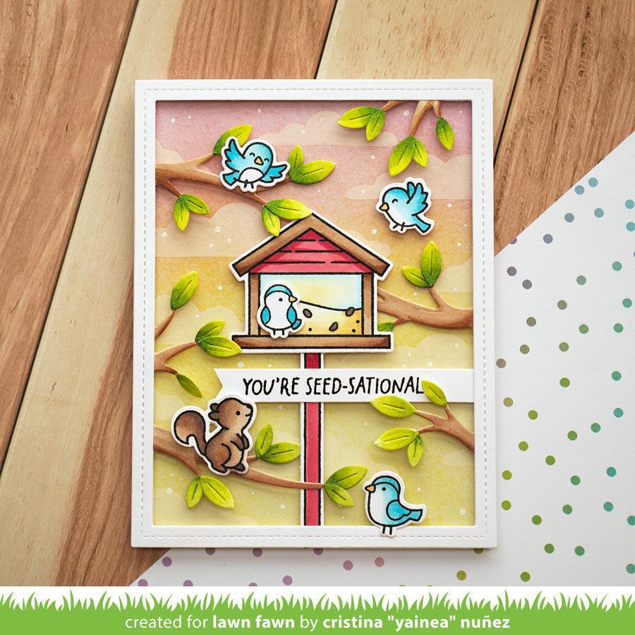 Lawn Fawn - Stencils - Stratus Cloud Background-ScrapbookPal