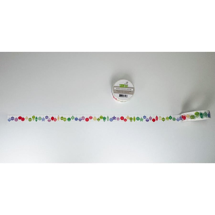 Lawn Fawn - Washi Tape - Christmas Ornaments-ScrapbookPal