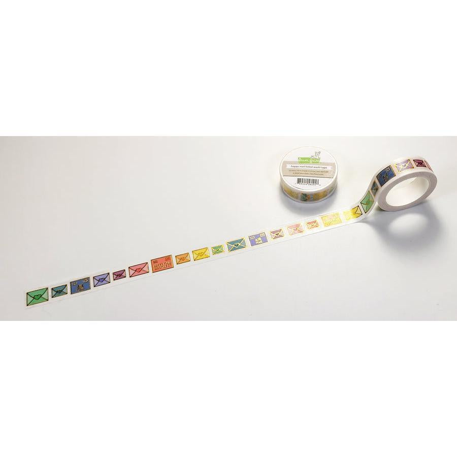 Lawn Fawn - Washi Tape - Happy Mail Foiled-ScrapbookPal
