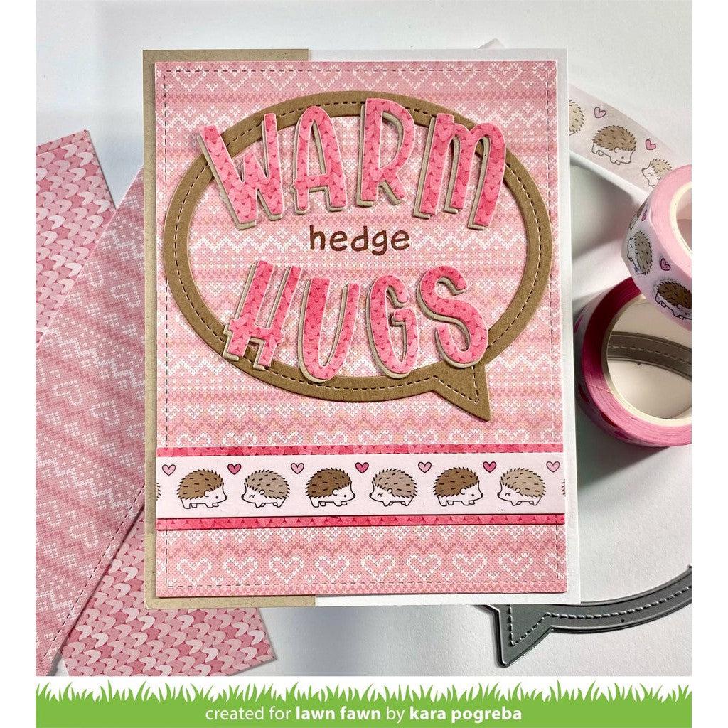 Lawn Fawn - Washi Tape - Hedgehugs-ScrapbookPal