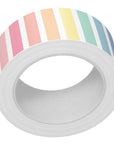 Lawn Fawn - Washi Tape - Vertical Pastel Rainbow Stripes-ScrapbookPal