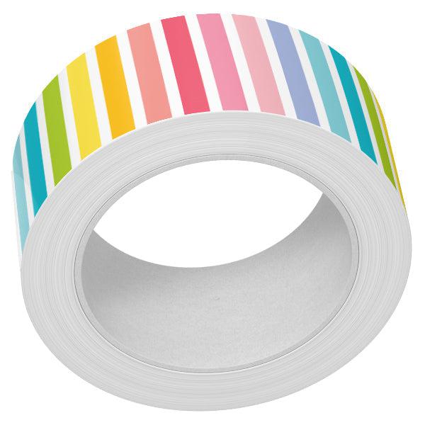 Lawn Fawn - Washi Tape - Vertical Rainbow Stripes-ScrapbookPal
