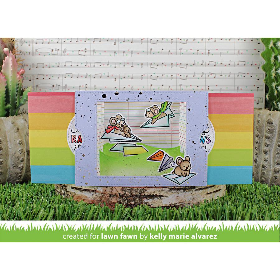 Lawn Fawn - Lawn Cuts - Just Plane Awesome-ScrapbookPal
