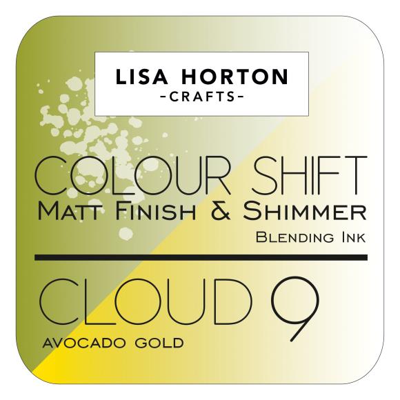 Lisa Horton Crafts - Cloud 9 Color Shift Ink Pad - Avocado Gold-ScrapbookPal