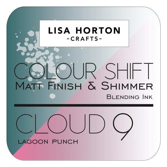 Lisa Horton Crafts - Cloud 9 Color Shift Ink Pad - Lagoon Punch-ScrapbookPal