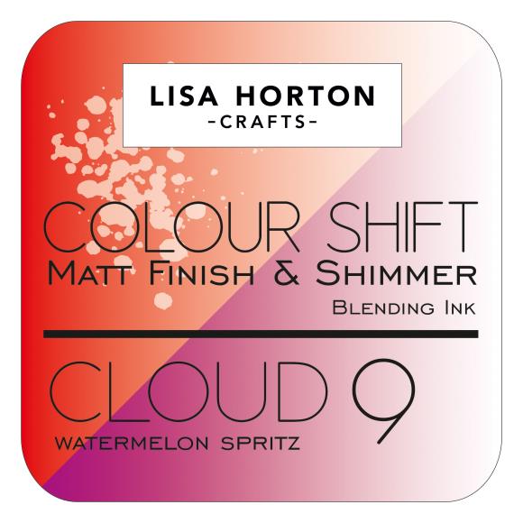Lisa Horton Crafts - Cloud 9 Color Shift Ink Pad - Watermelon Spritz-ScrapbookPal