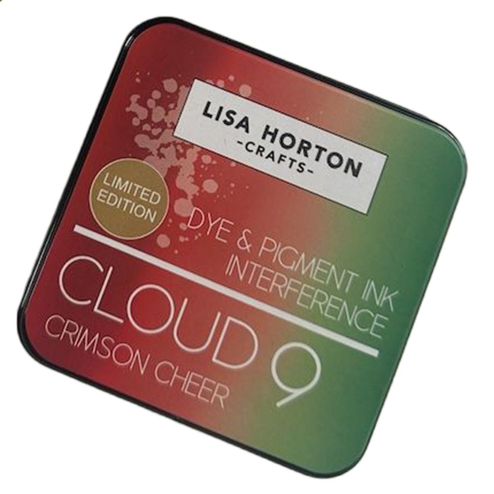 Lisa Horton Crafts - Cloud 9 Interference Ink Pad - Limited Edition 3 Pack - Christmas, Festive Fir, Yuletide Sky-ScrapbookPal