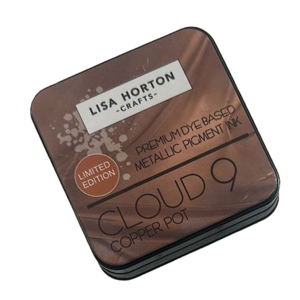 Lisa Horton Crafts - Cloud 9 Metallic Ink Pad - Limited Edition 3 Pack - Silver, Gold, Copper-ScrapbookPal