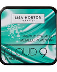 Lisa Horton Crafts - Cloud 9 Metallic Ink Pad - Verdigris-ScrapbookPal