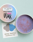 Lisa Horton Crafts - Interference Water Based Wax Tin - Royal Truffle-ScrapbookPal